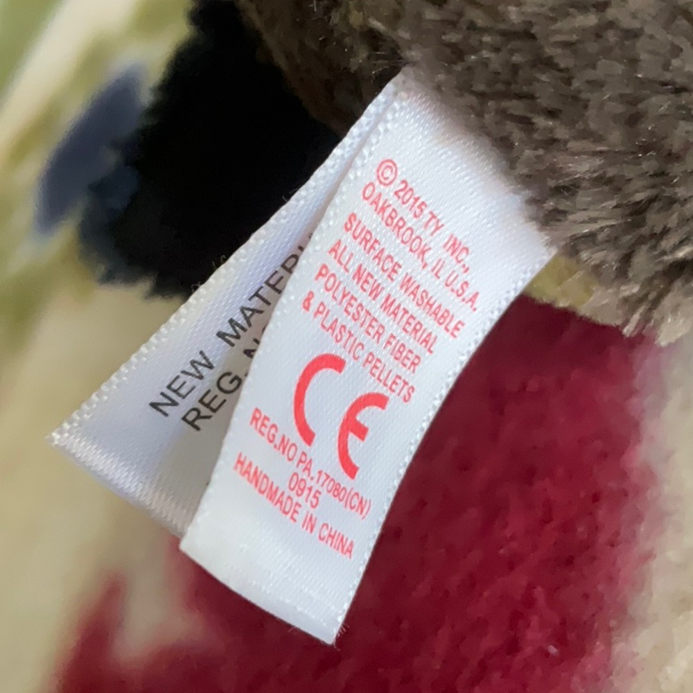 Sheldon Crab Beanie Baby - Picture 7 of 7